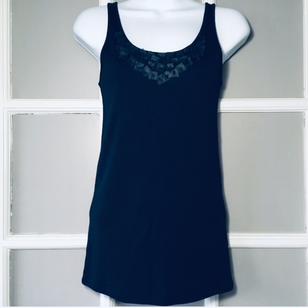 EILEEN FISHER BLUE TANK TOP